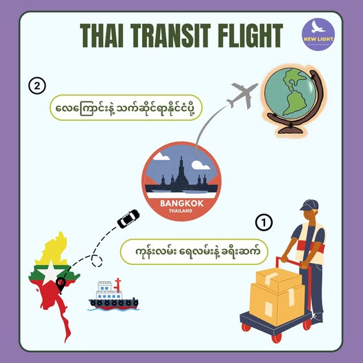 Thai Transit Flight